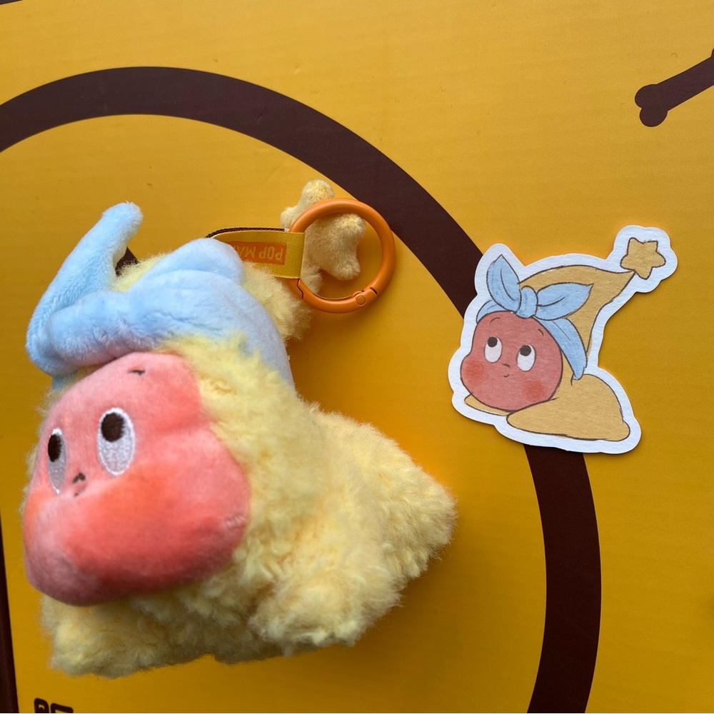Pop Mart Twinkle Twinkle Little Cute Plush Keychain (opened, without box)